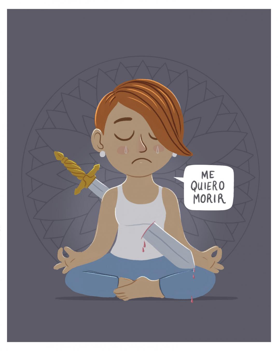 sofrología, ilustración de Raúl Orozco (Raeioul)
