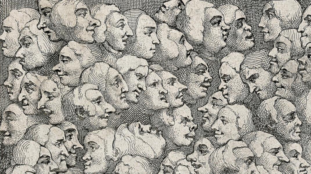 Somos seres sociales. Ilustración: William Hogarth (1743)