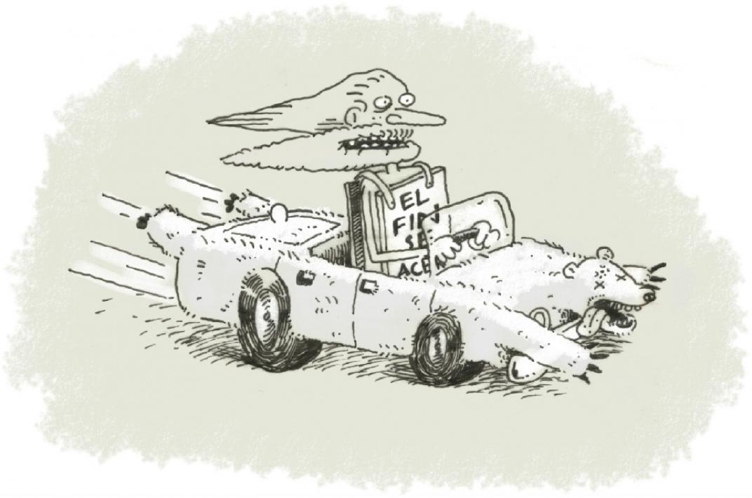 fin del mundo caricatura