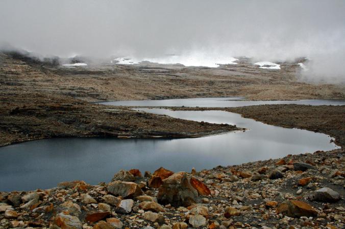 Nevado del Cocuy, uno de los más afectados por el cambio climático en Colombia. Fotografía de Cristian García para Parques Nacionales Naturales