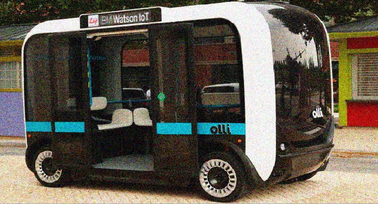 Olli, un mini bus con diseño colombiano, caso de éxito e innovación.