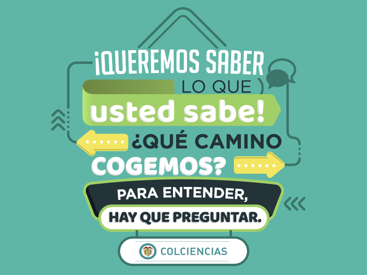 que camino cogemos colciencias onu objetivos de desarrollo sostenible