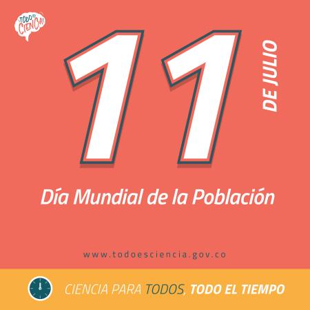 11 de julio: día mundial de la población.