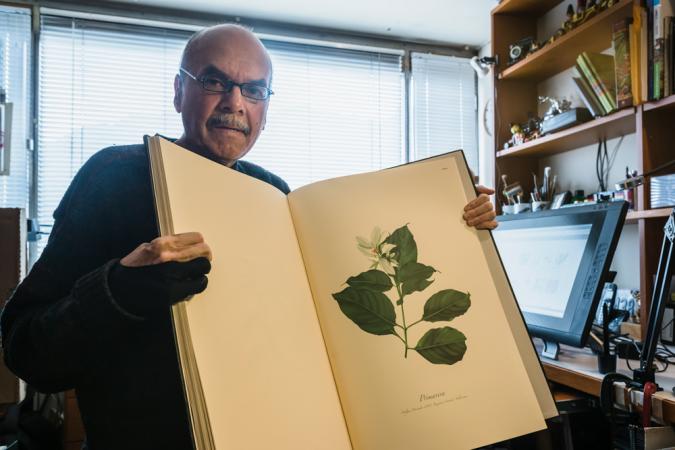 Benjamín Cárdenas, ilustrador colombiano que combina el arte y la ciencia