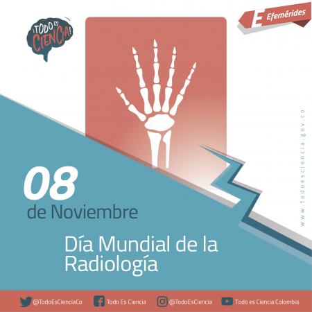 Efemérides: 08 de noviembre Día Mundial de la Radiología